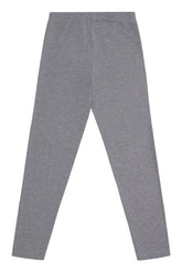 Logo print cotton leggings